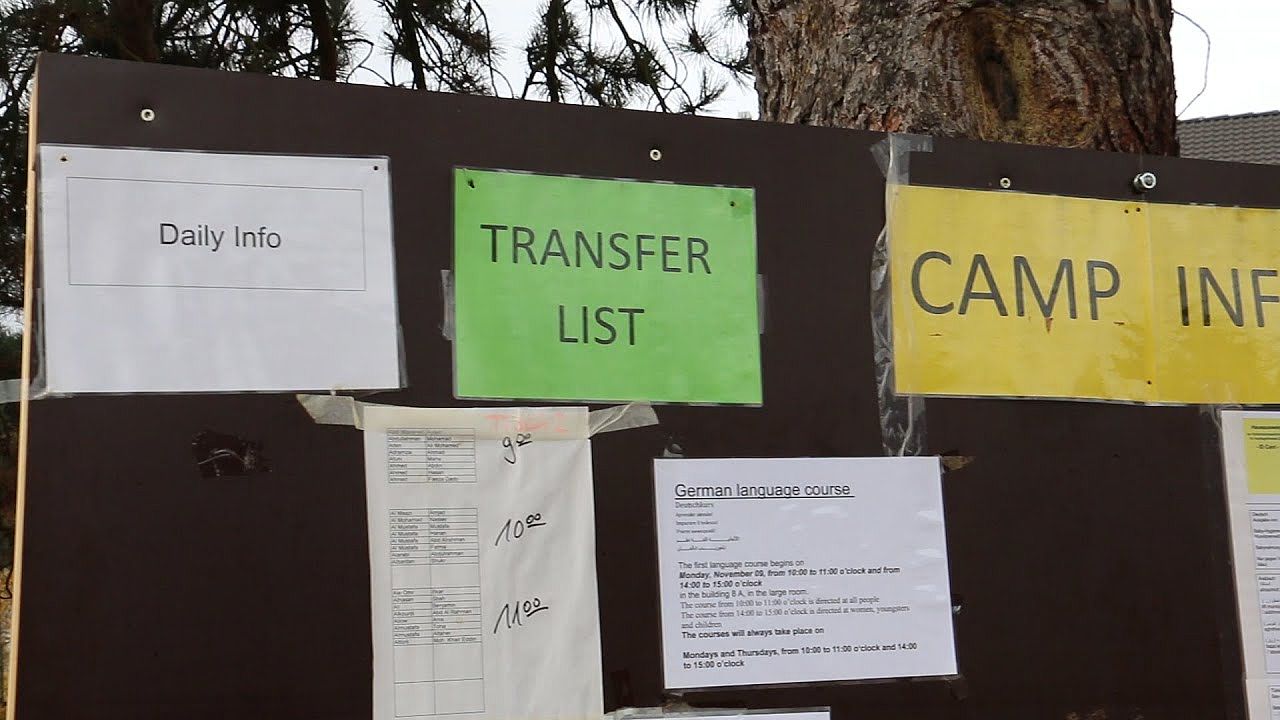 Flüchtlinge im Erstaufnahmelager: Es herrscht nicht überall Chaos